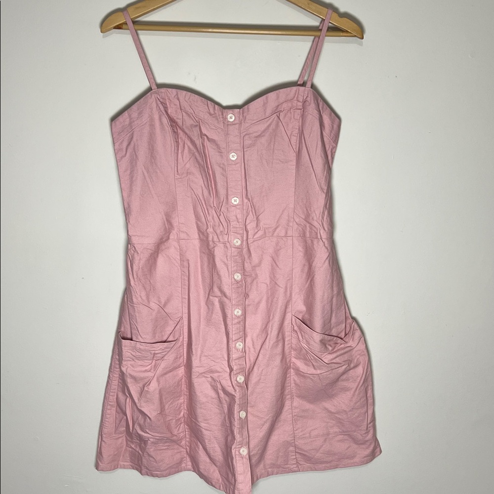 Abercrombie & Fitch Button Front Dress